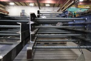 Ladders fabricated for a loch in Indiana.