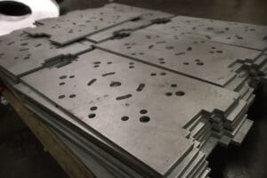 Custom cut camera mounts for transportation industry customer.
